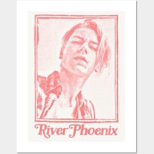 River Phoenix - 90s Style Retro Design Posters and Art